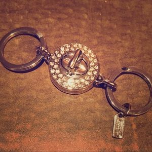 Never used Coach valet keychain